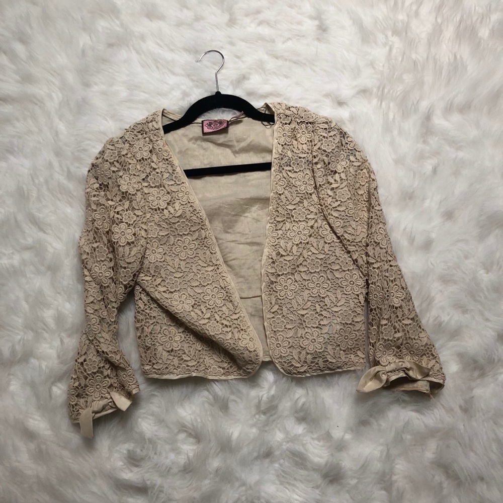 Juicy Couture - lace jacket